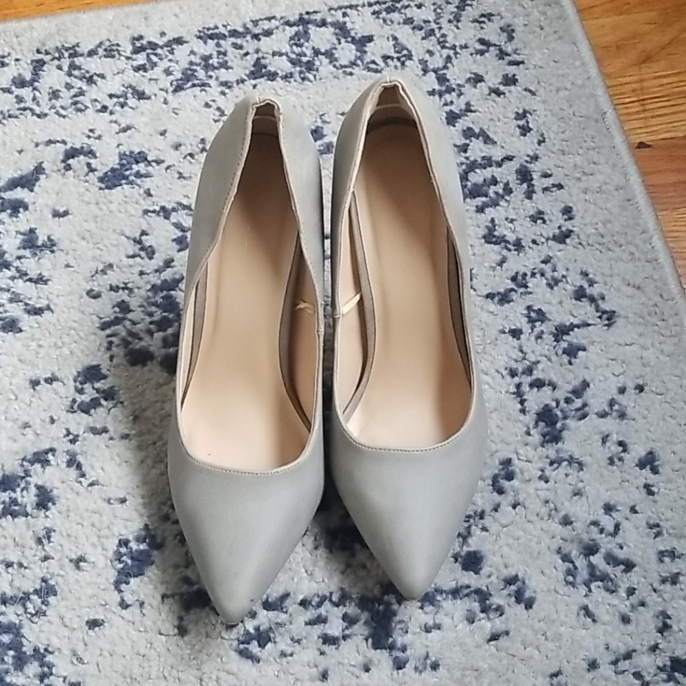 Grey heels